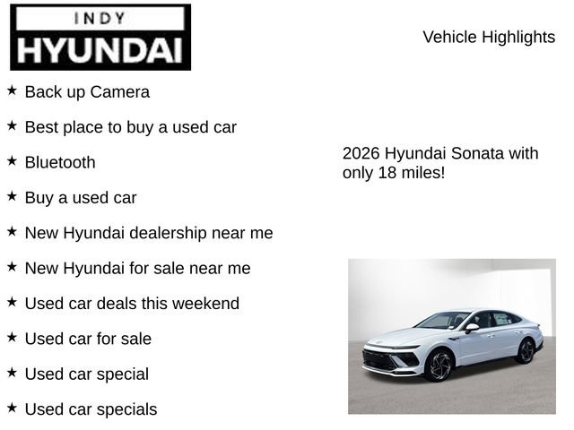 New 2026 Hyundai Sonata SEL AWD/4WD image 7