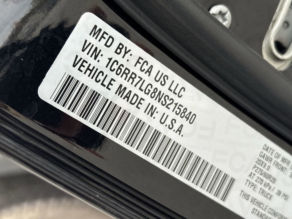 Used 2022 RAM 1500 Classic Warlock w/ Electronics Group image 32