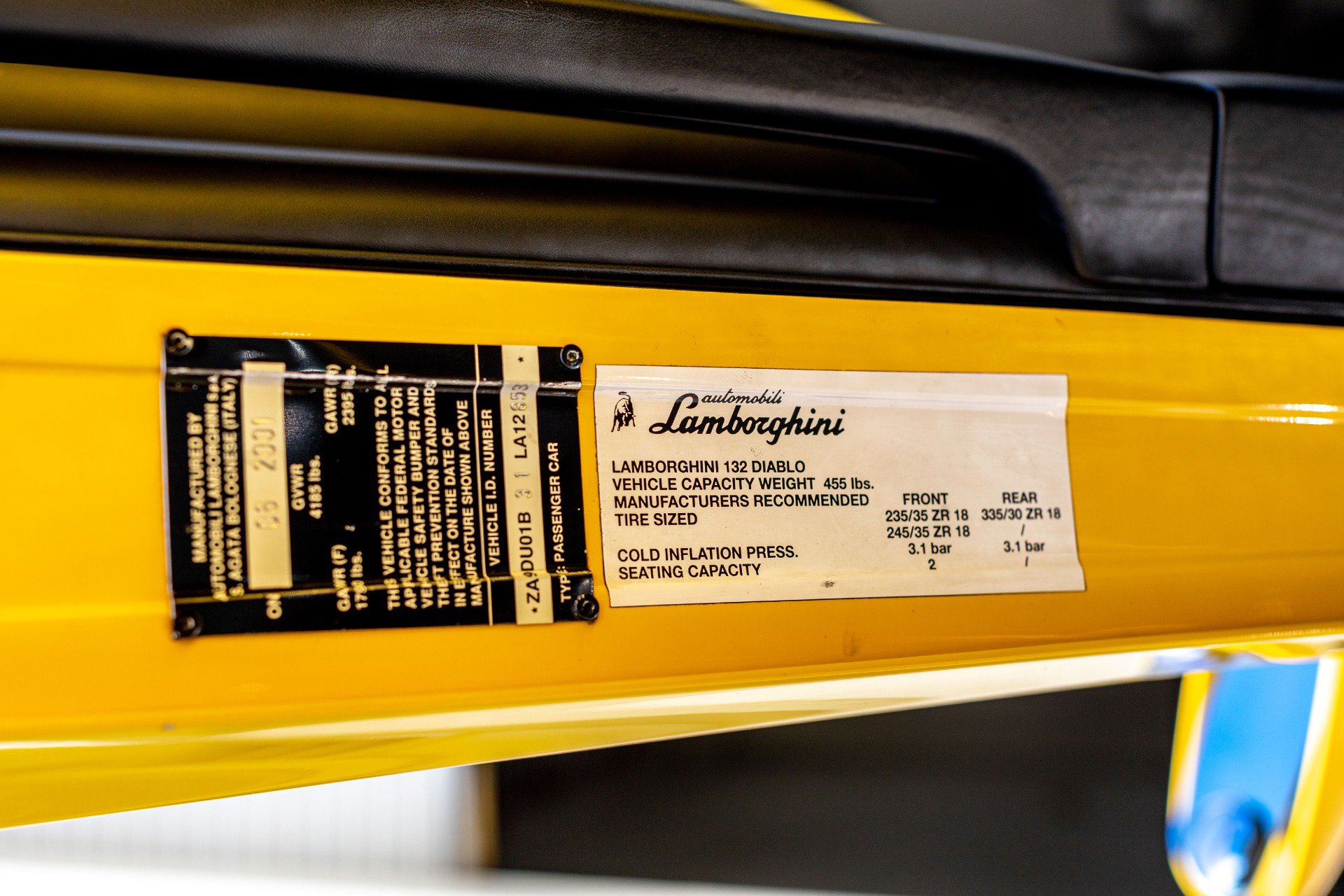 Used 2001 Lamborghini Diablo VT image 93