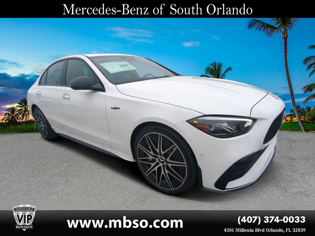 New 2025 Mercedes-Benz C 43 AMG 4MATIC Sedan