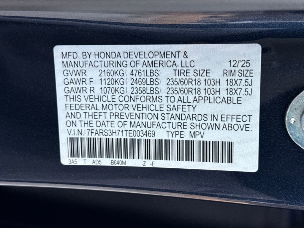 New 2026 Honda CR-V EX-L image 28