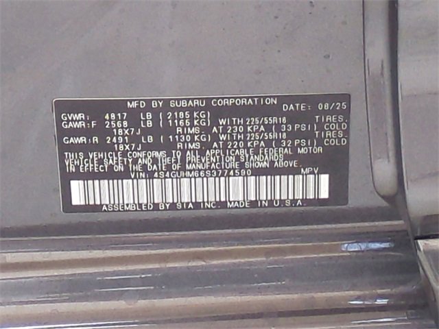 New 2025 Subaru Crosstrek 2.5i Limited image 33