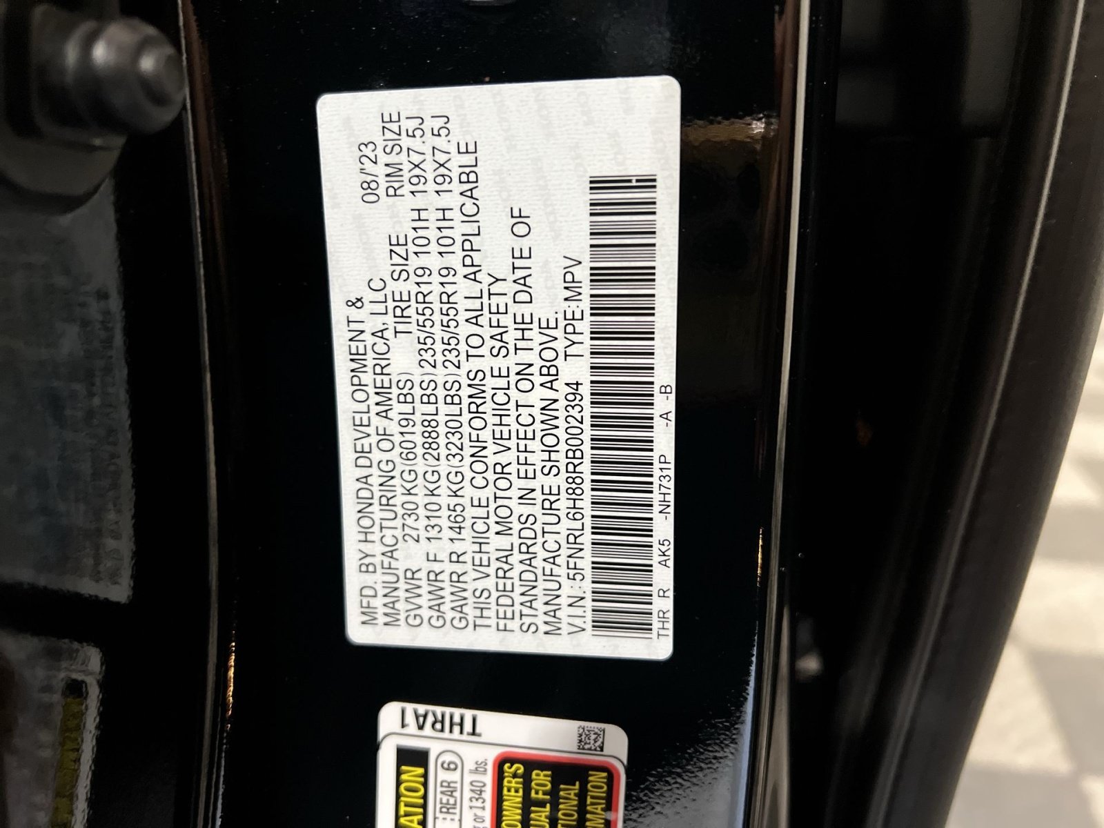 Used 2024 Honda Odyssey Touring image 33