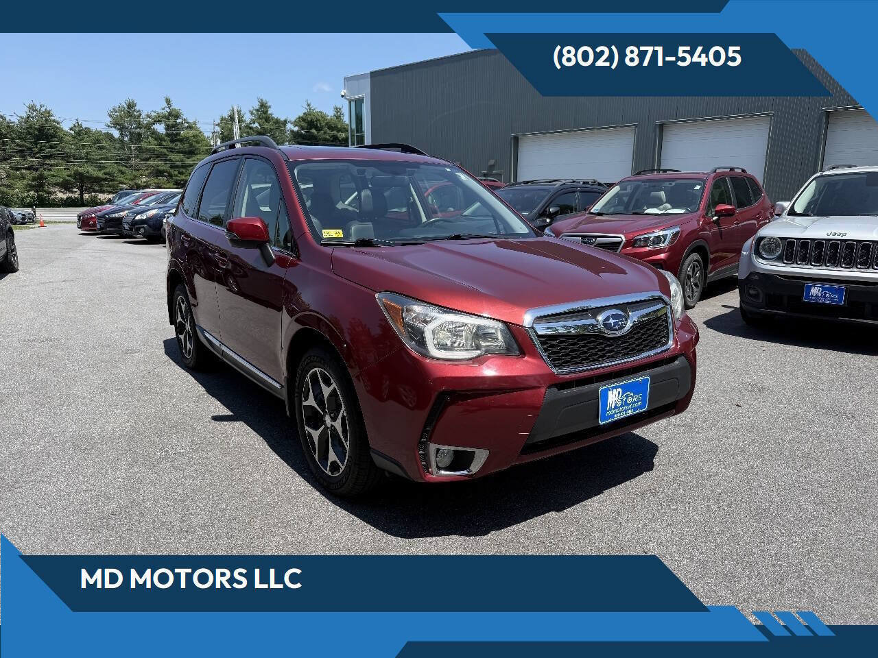 Used 2015 Subaru Forester 2.0XT Touring w/ Eyesight & Navigation System