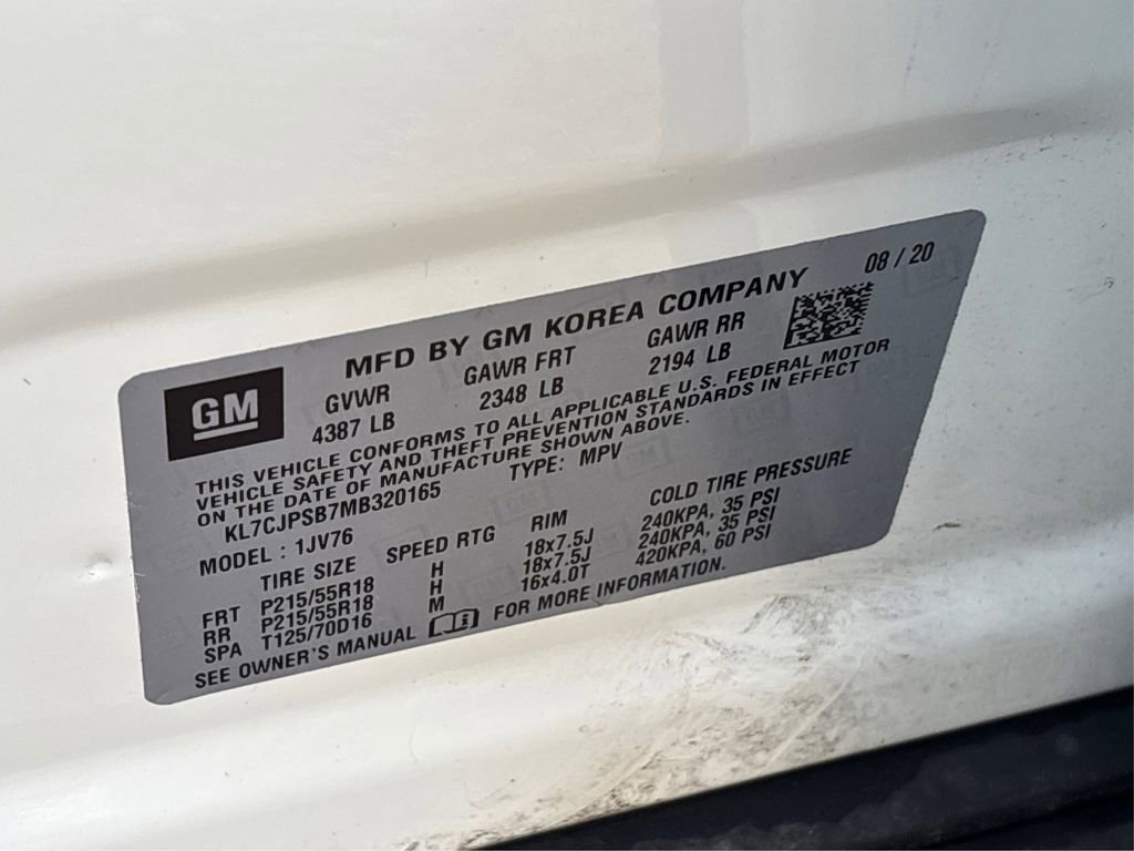 Used 2021 Chevrolet Trax LT w/ Sport Edition image 16