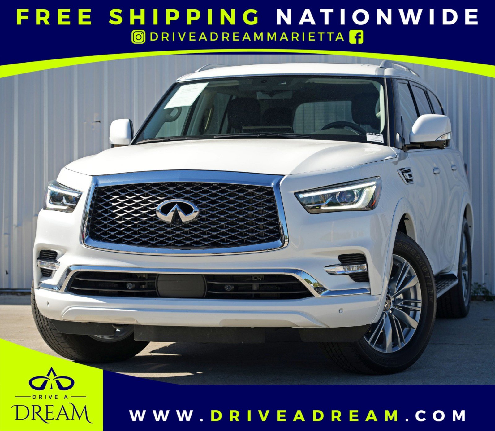 Used 2023 INFINITI QX80 Luxe w/ All-Season Package