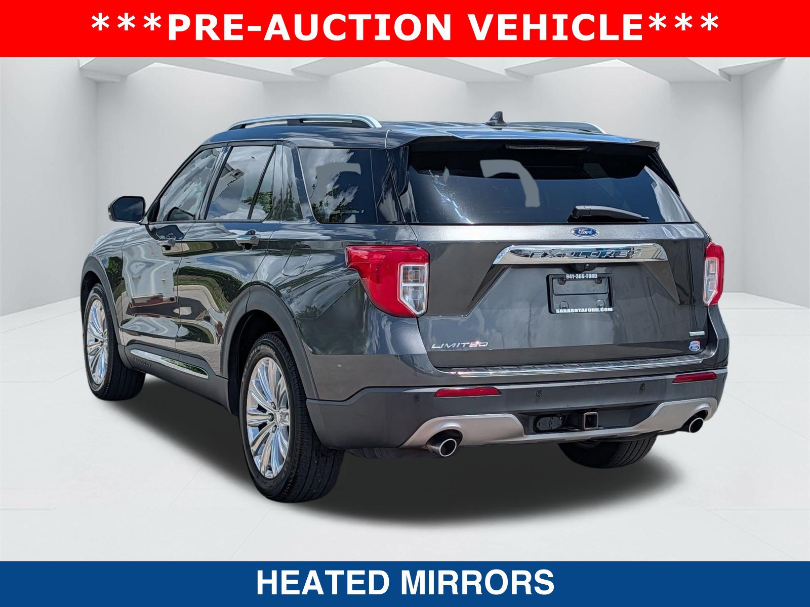 Used 2020 Ford Explorer Limited w/ Class III Trailer Tow Package RWD image 7
