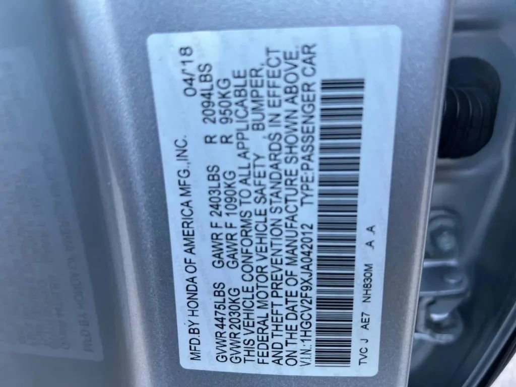 Used 2018 Honda Accord Touring image 27