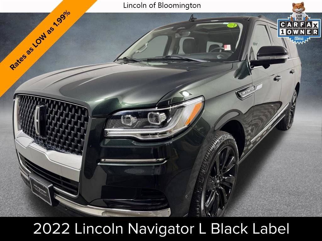 Certified 2022 Lincoln Navigator L Black Label