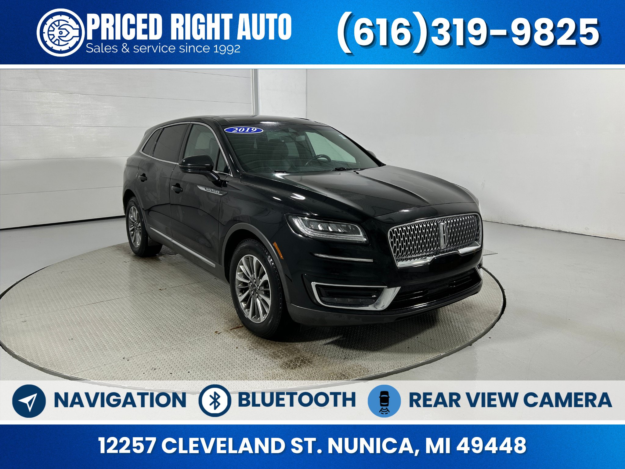 Used 2019 Lincoln Nautilus Select
