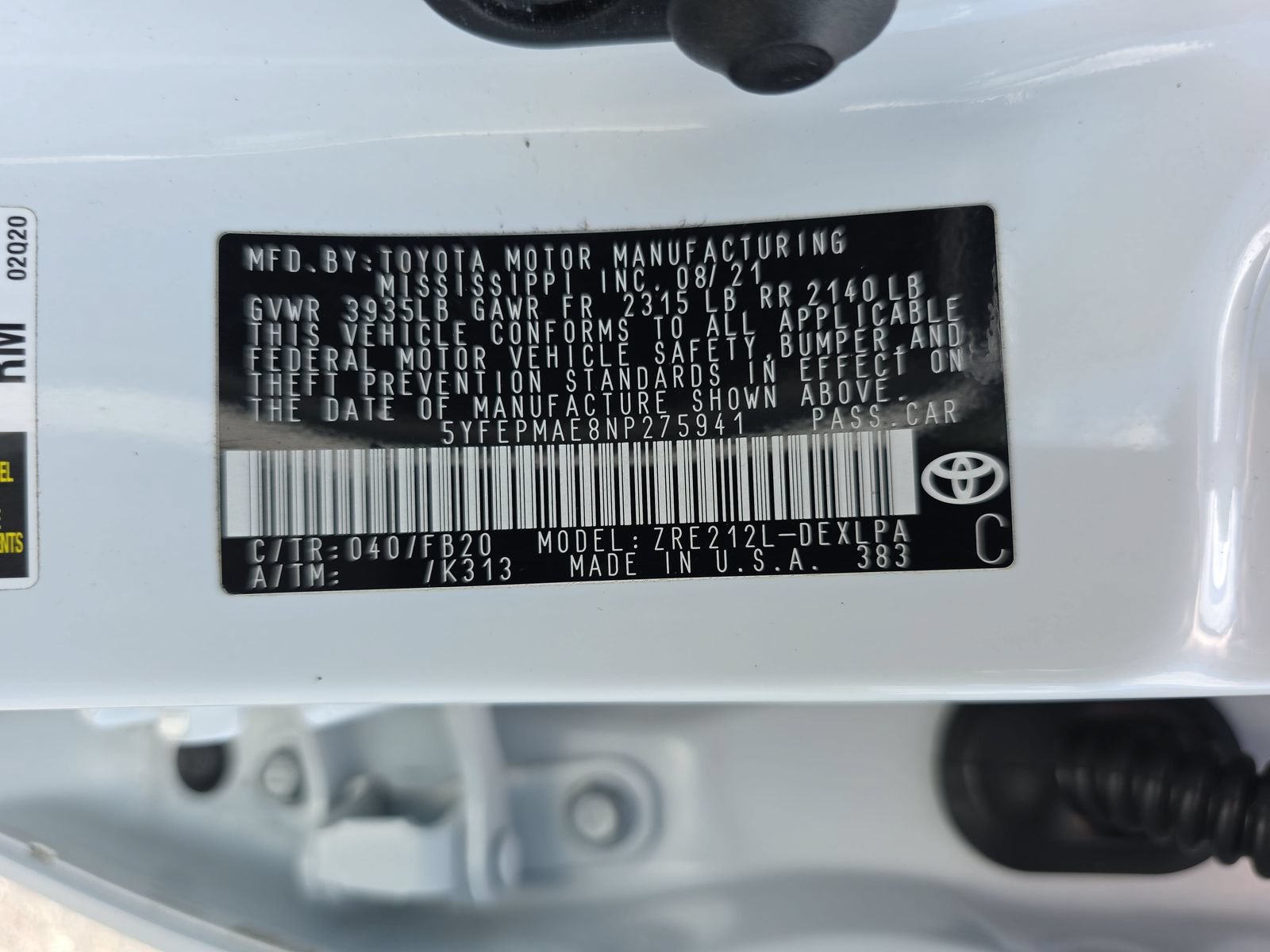 Used 2022 Toyota Corolla LE FWD image 33