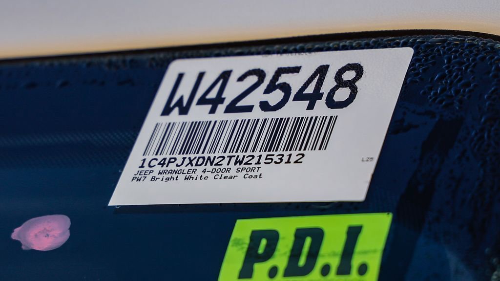 New 2026 Jeep Wrangler Unlimited Sport AWD/4WD image 29