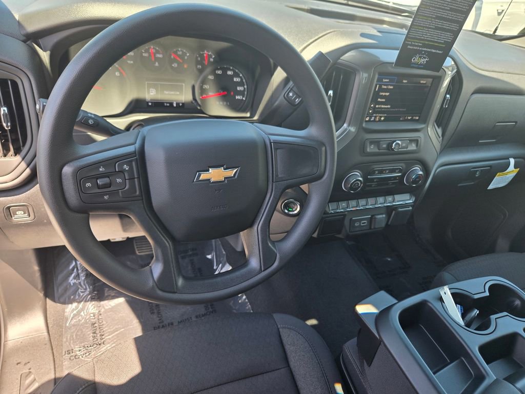 New 2026 Chevrolet Silverado 1500 Custom w/ Turbomax Blackout Package RWD image 6