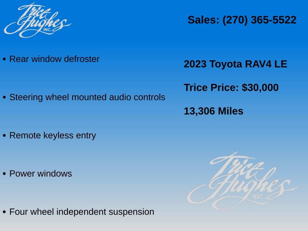 Used 2023 Toyota RAV4 LE AWD/4WD image 7