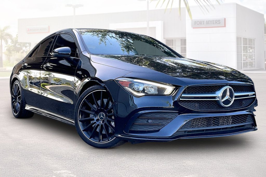 Used 2021 Mercedes-Benz CLA 35 AMG 4MATIC w/ Multimedia Package image 1