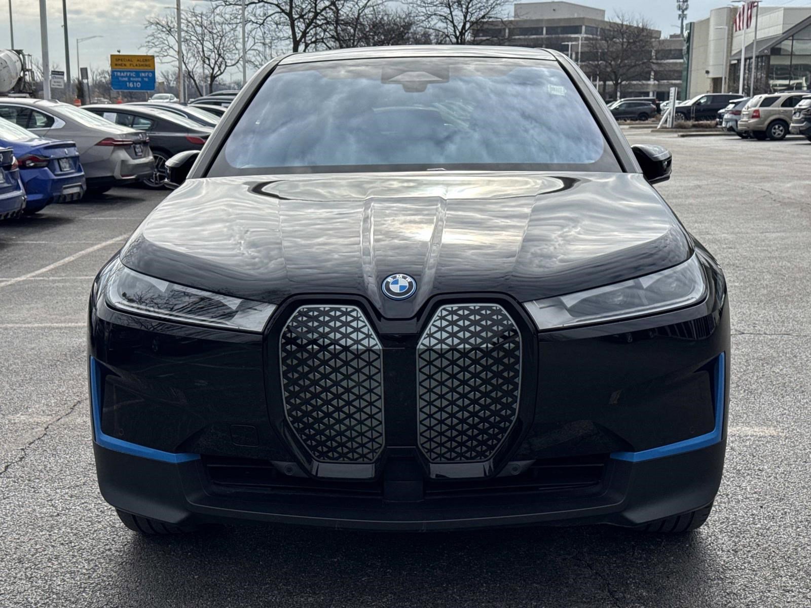 Certified 2023 BMW iX xDrive50 w/ BMW I Signature Blue Package image 2
