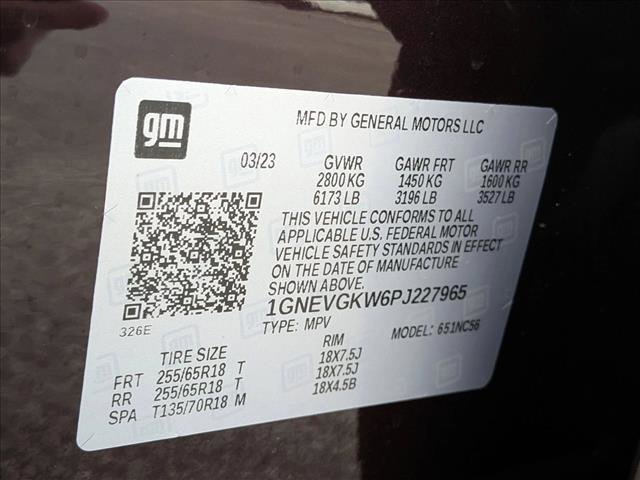 Certified 2023 Chevrolet Traverse LT w/ Rear Camera Mirror Package image 25