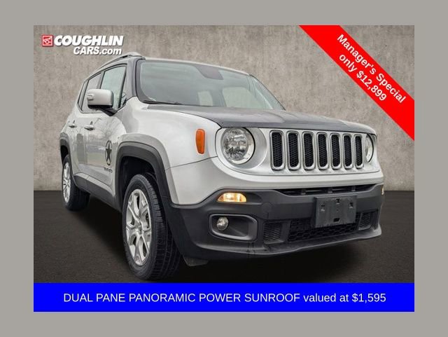 Used 2018 Jeep Renegade Limited w/ UConnect 8.4 Nav Group