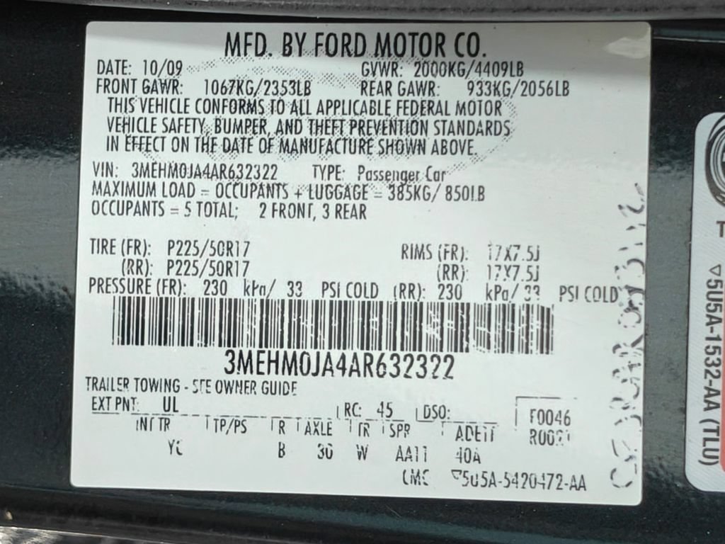 Used 2010 Mercury Milan Premier FWD image 39