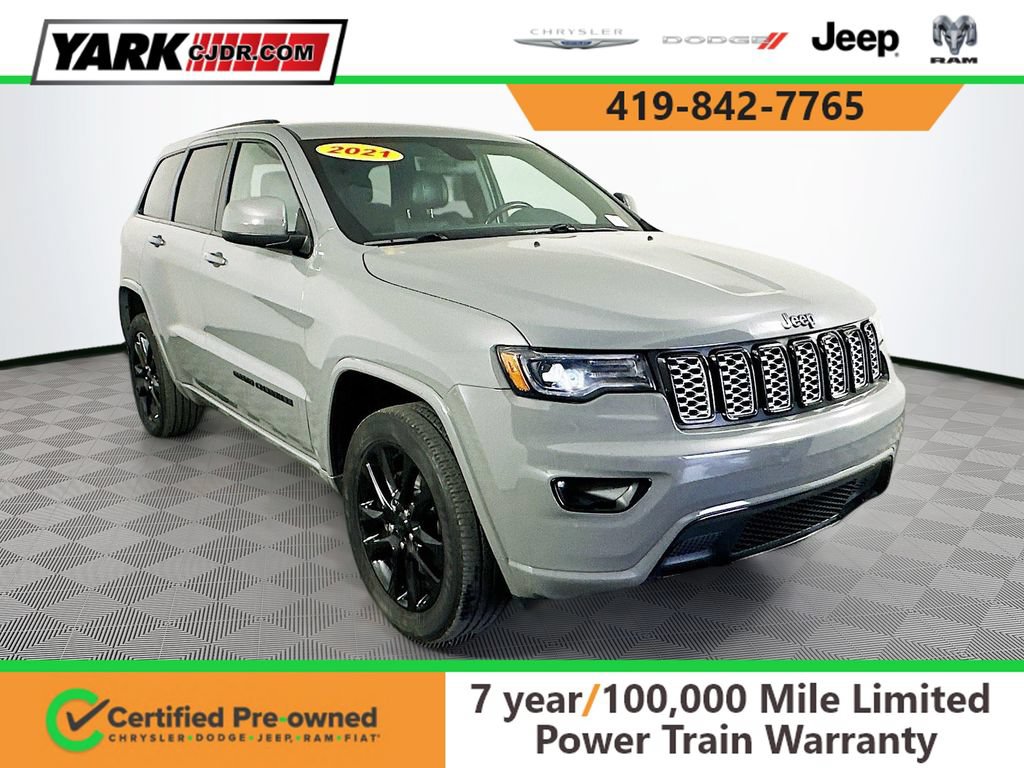 Certified 2021 Jeep Grand Cherokee Laredo X
