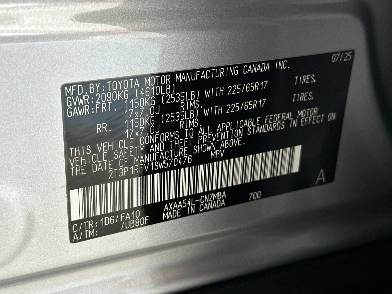Used 2025 Toyota RAV4 XLE AWD/4WD image 28