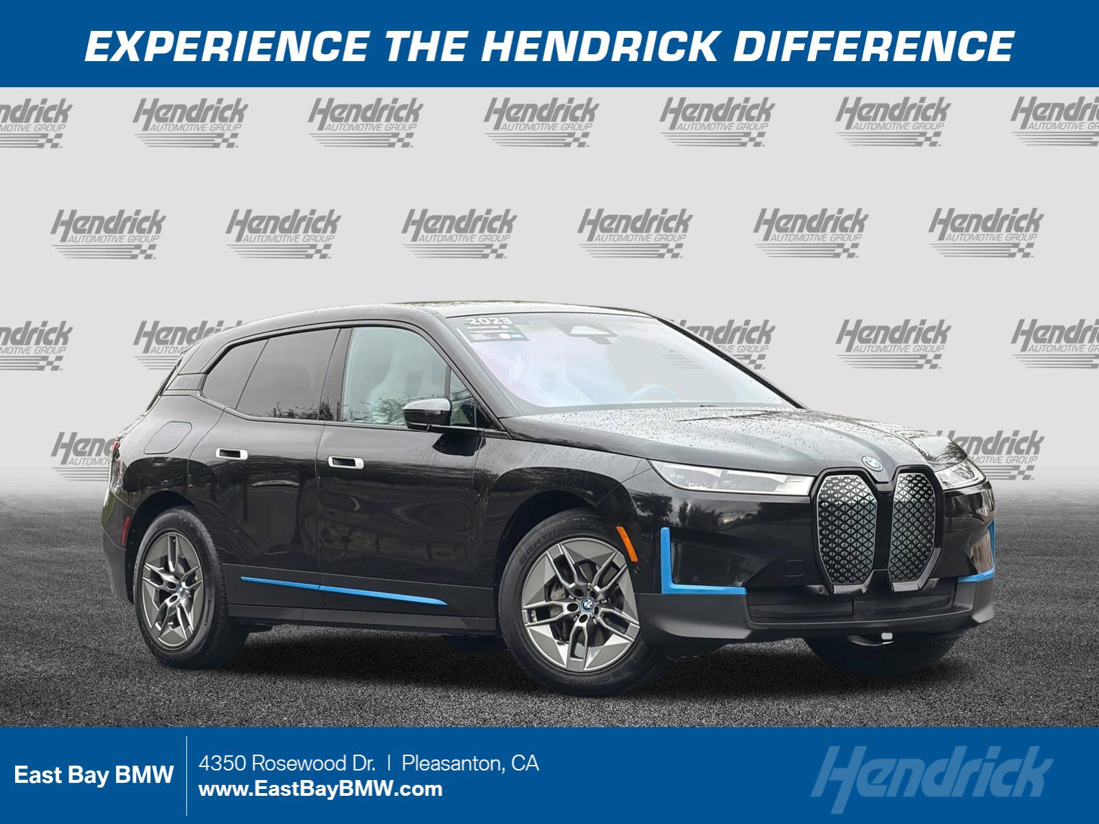 Certified 2023 BMW iX xDrive50 w/ BMW I Signature Blue Package