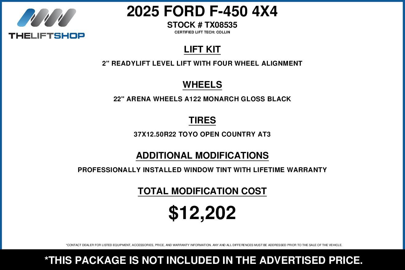 Used 2025 Ford F450 Platinum w/ Platinum Plus Package image 2