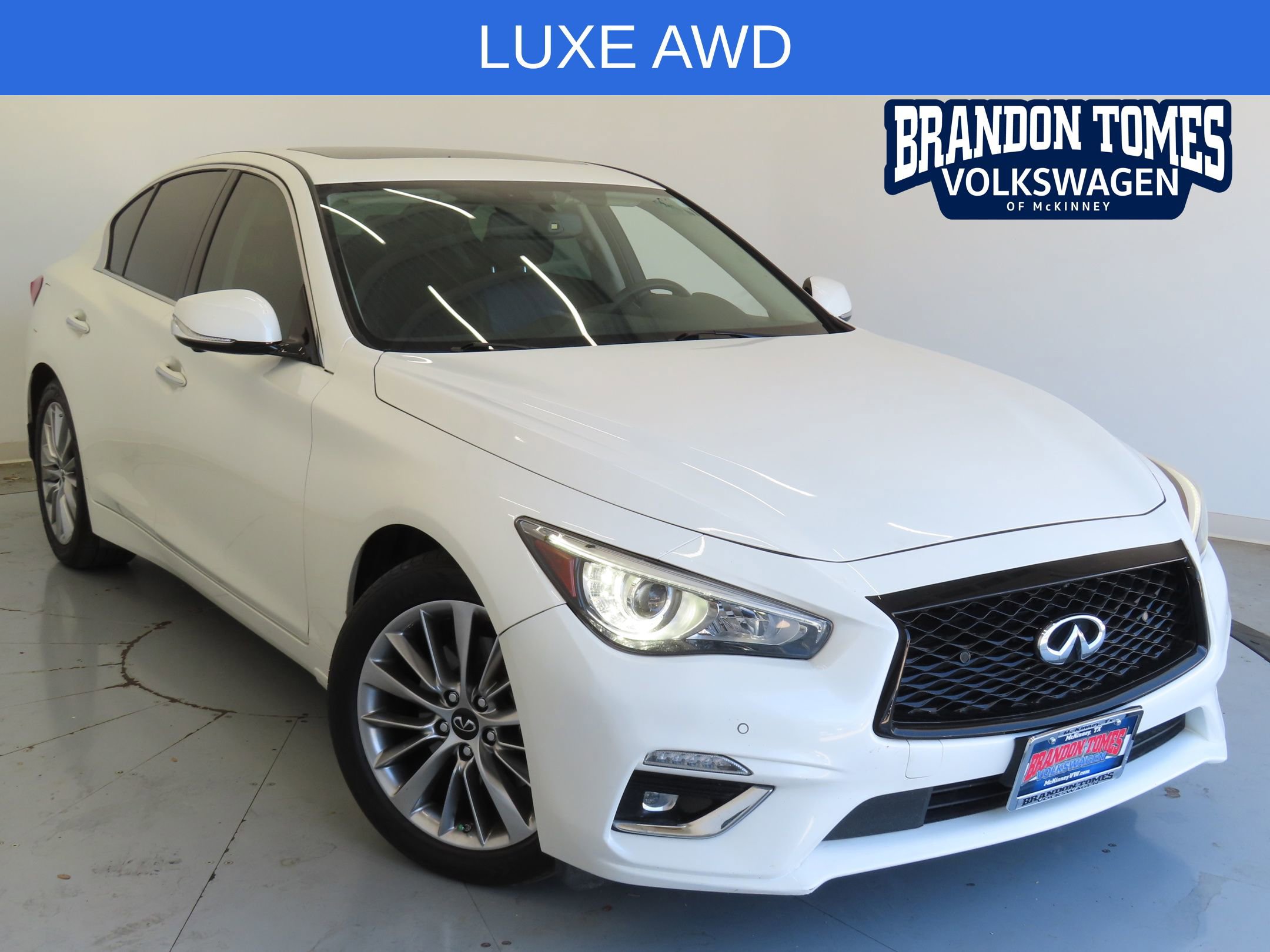 Used 2022 INFINITI Q50 Luxe w/ Cargo Package