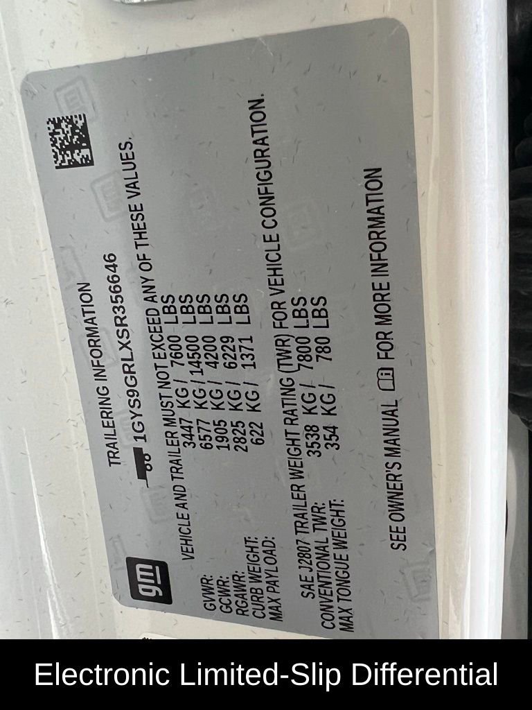 Used 2025 Cadillac Escalade Sport Platinum w/ LPO, ONYX Package image 15