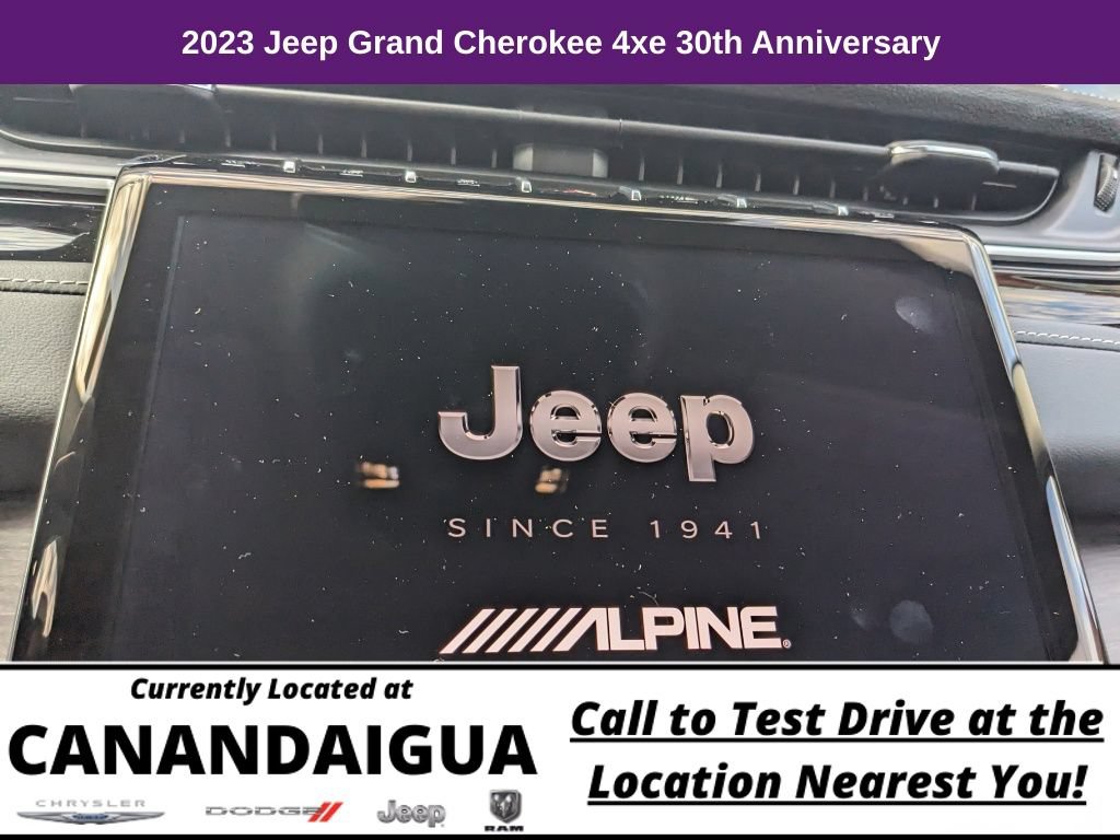 New 2023 Jeep Grand Cherokee 30th Anniversary AWD/4WD image 19