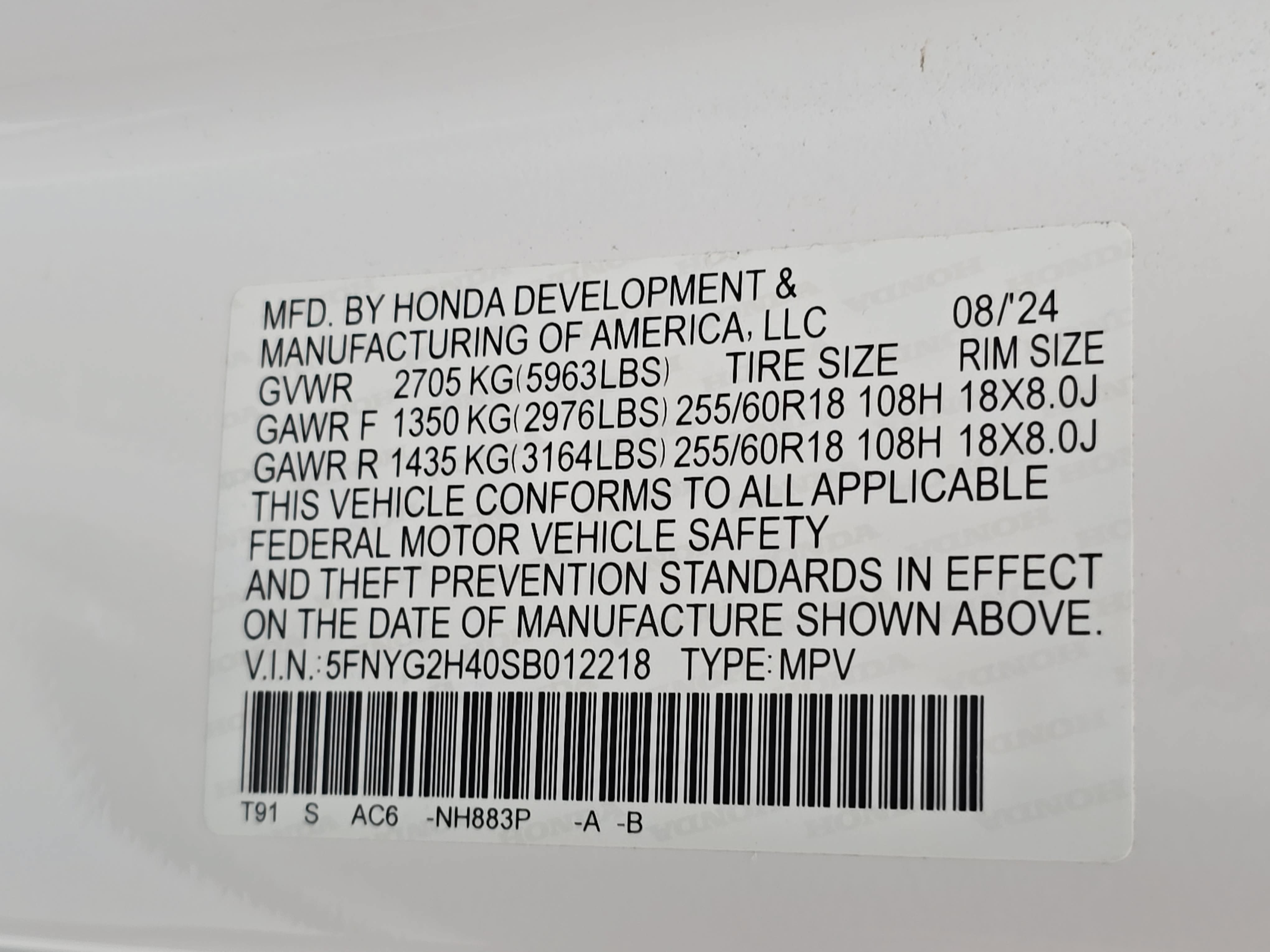 Certified 2025 Honda Pilot EX-L image 36