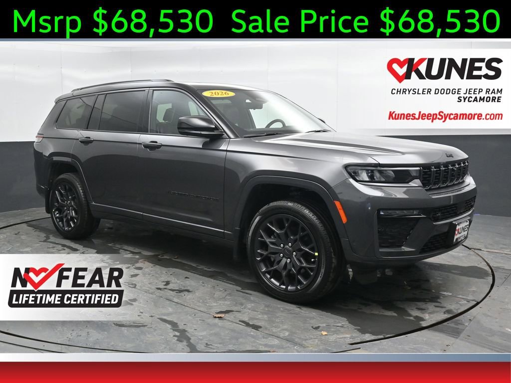 New 2026 Jeep Grand Cherokee L Summit