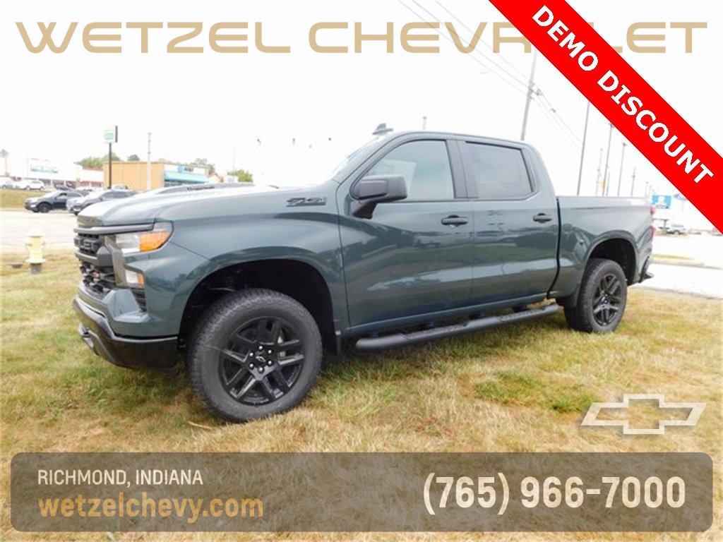 New 2026 Chevrolet Silverado 1500 Custom Trail Boss w/ Turbomax Blackout Package image 12