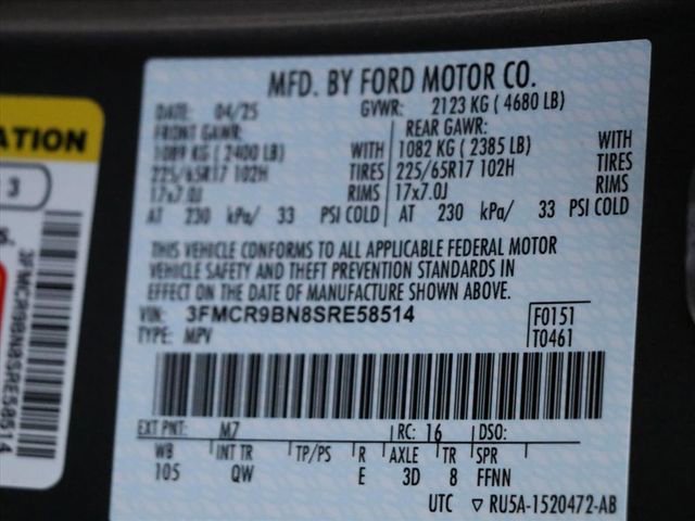 Used 2025 Ford Bronco Sport Big Bend w/ Convenience Package image 31