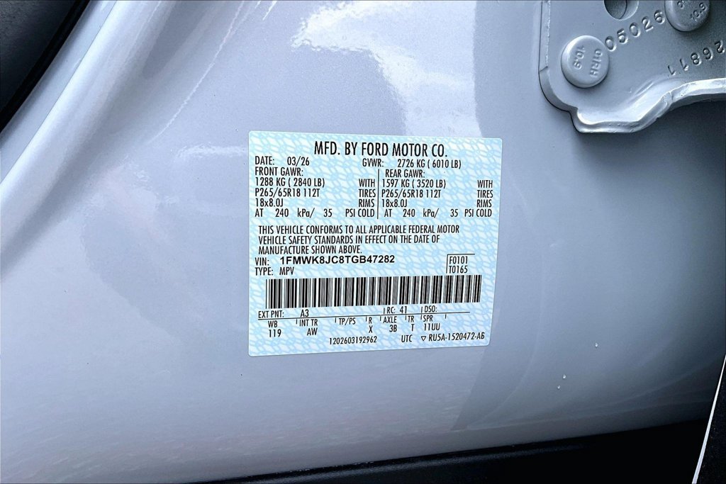 Certified 2026 Ford Explorer Tremor w/ Tremor Ultimate Package AWD/4WD image 16