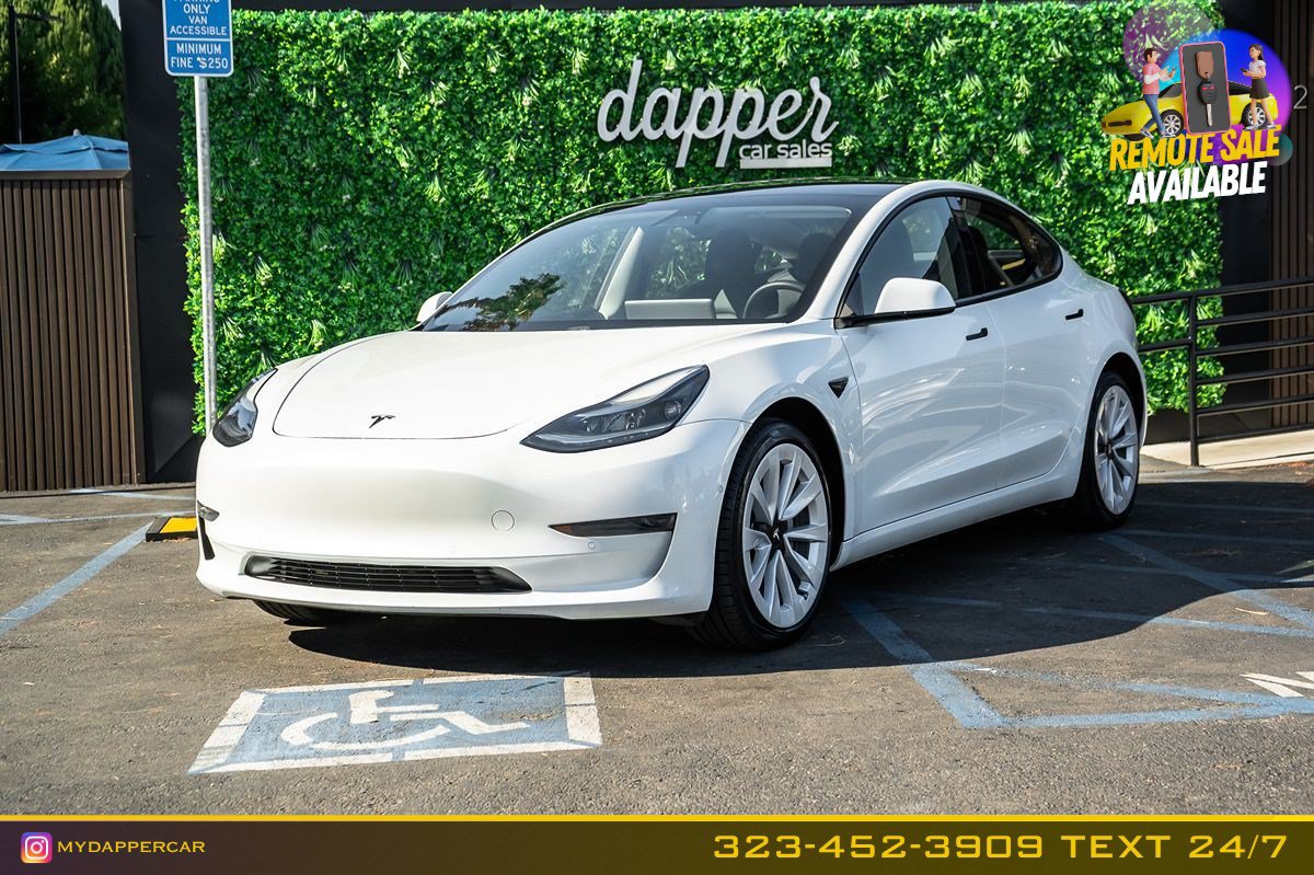 Used 2021 Tesla Model 3 Standard Range Plus RWD image 1