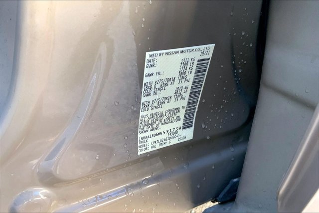 Used 2021 Nissan Titan PRO-4X w/ Pro-4x Convenience Package AWD/4WD image 33