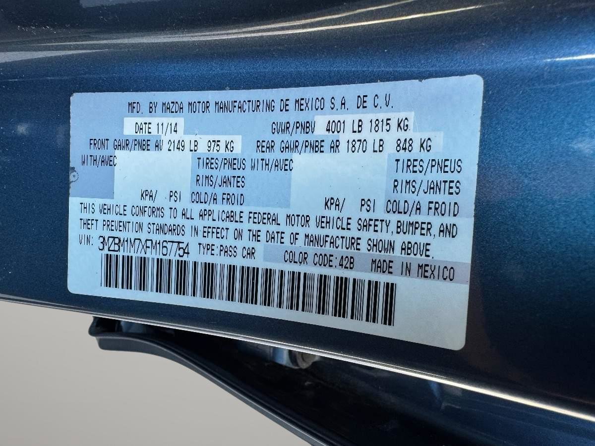 Used 2015 MAZDA MAZDA3 i Grand Touring FWD image 34