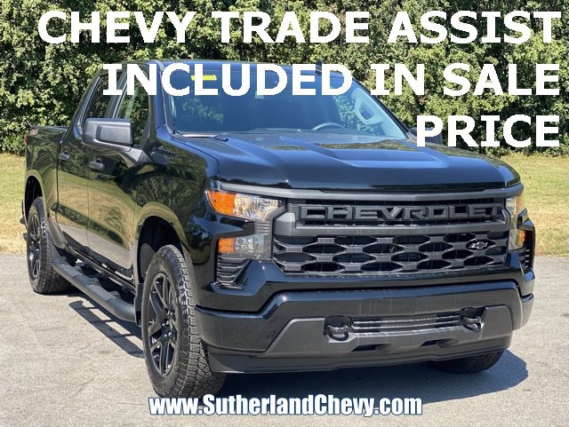 New 2026 Chevrolet Silverado 1500 Custom w/ Turbomax Blackout Package image 1