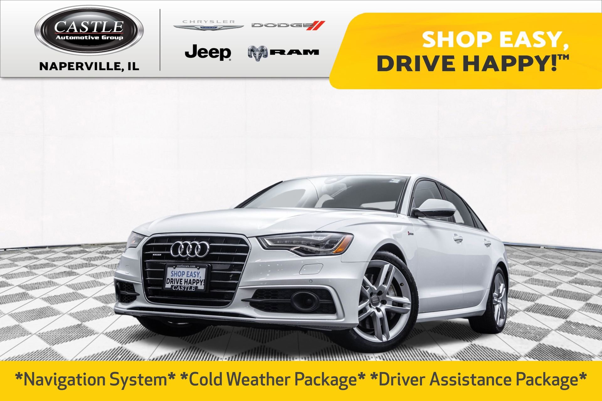 Used 2015 Audi A6 3.0T Premium Plus w/ Driver Assistance Package