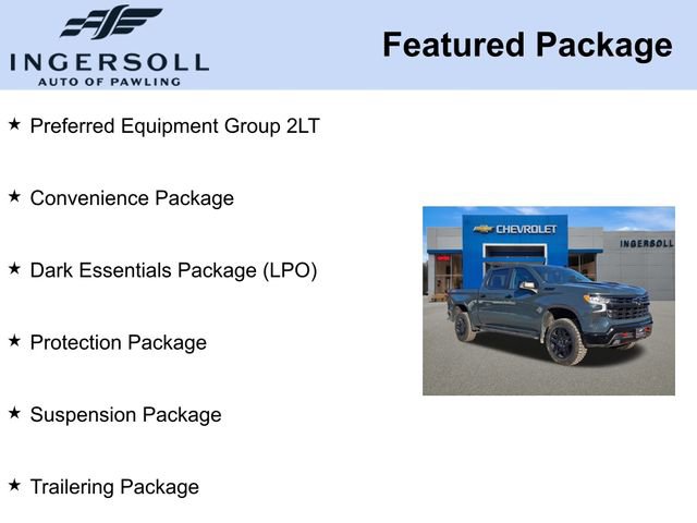 Used 2025 Chevrolet Silverado 1500 LT Trail Boss w/ LPO, Dark Essentials Package image 8