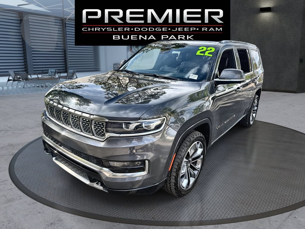 Used 2022 Jeep Grand Wagoneer Series III w/ Rear Seat Video Group 1 AWD/4WD image 1