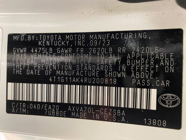 Used 2024 Toyota Camry SE FWD image 24