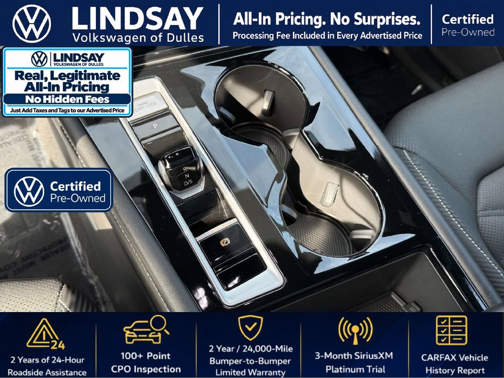 Certified 2024 Volkswagen Atlas Cross Sport SE w/ Panoramic Sunroof Package FWD image 21