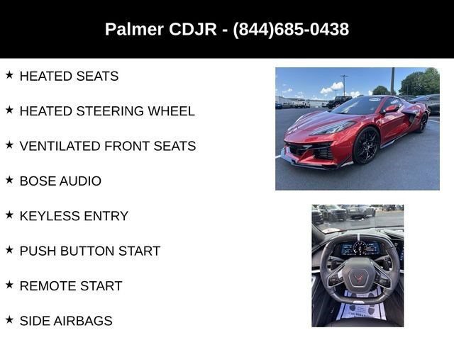 Used 2024 Chevrolet Corvette Z06 w/ Battery Protection Package RWD image 14