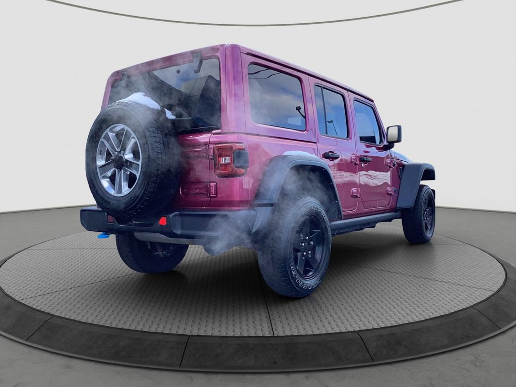 Used 2022 Jeep Wrangler Unlimited Rubicon 4xe w/ Cold Weather Group image 9