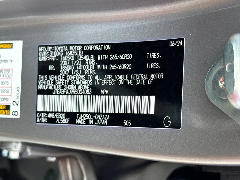 Used 2024 Toyota Land Cruiser AWD/4WD image 45