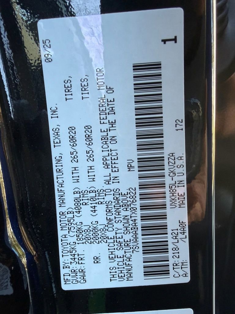 Used 2026 Toyota Sequoia Platinum image 35