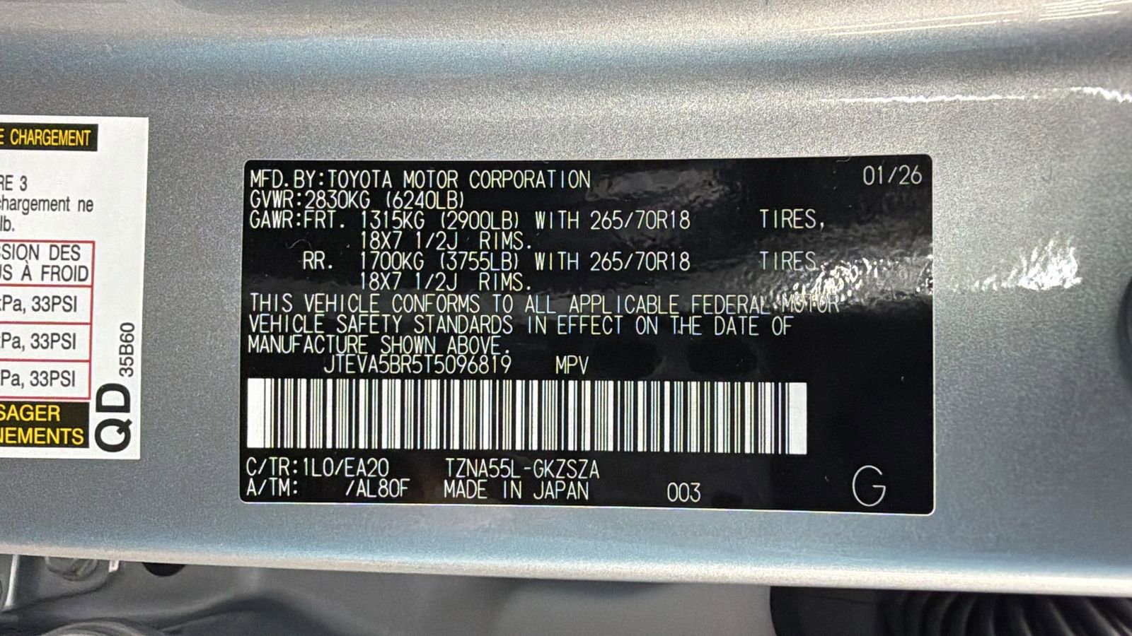 Used 2026 Toyota 4Runner TRD Off-Road Premium AWD/4WD image 42