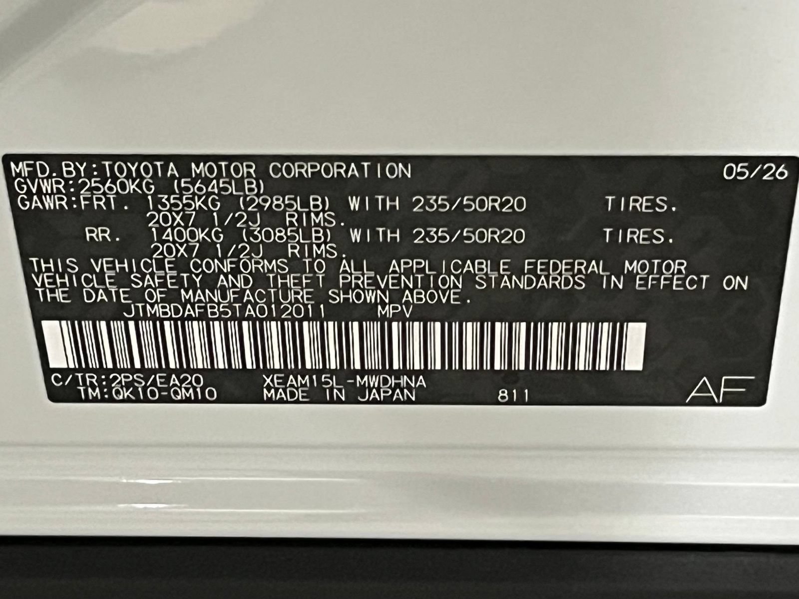 New 2026 Toyota bZ AWD/4WD image 19